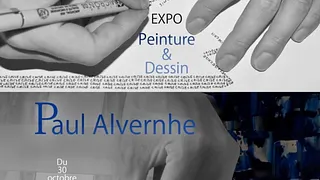 Exposition, Paul Alvernhe, Dessins&Peintures