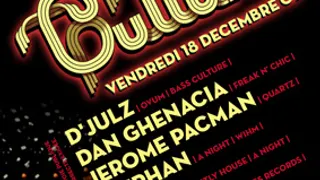 CLUB CULTURE @ CLUB 79 feat D'JULZ, DAN GHENACIA