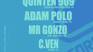 FORMULE RECORDS PARTY avec : QUINTEN 909 + ADAM POLO + MR GONZO + C.VEN @ LE BATOFAR