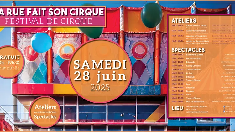 La rue fait son cirque - Festival de cirque gratuit !