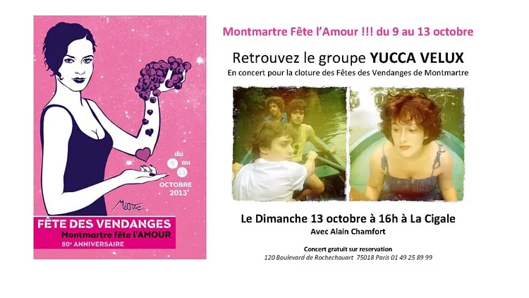 Yucca Velux en concert- Fête des Vendanges