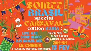 Carnaval de Bahia à Paris !!