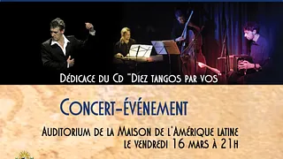 Concert-dédicace Fernando Blasco et Montevideo Tango