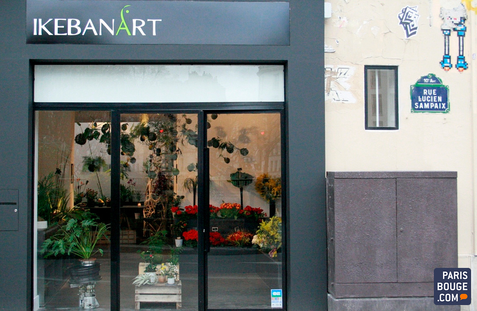 L'atmosphère 49 Rue Lucien Sampaix 75010 Paris Ikebanart, Paris - Shop