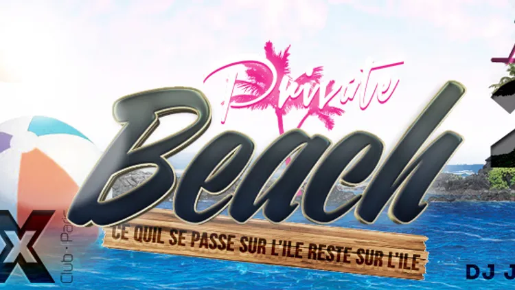 Private beach - opening party