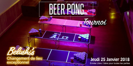 Tournoi de Beer Pong Janvier 2018