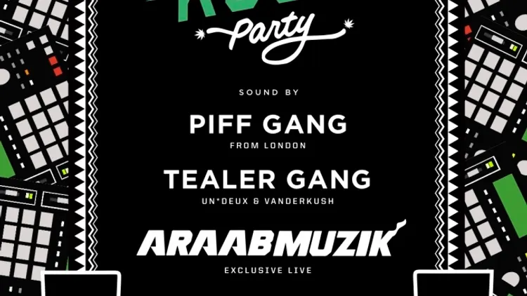 Tealer: Araabmuzik, Piff Gang, Tealer Gang