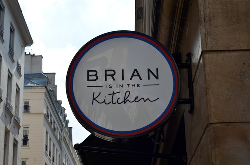 Brian is in the Kitchen Restaurant Paris