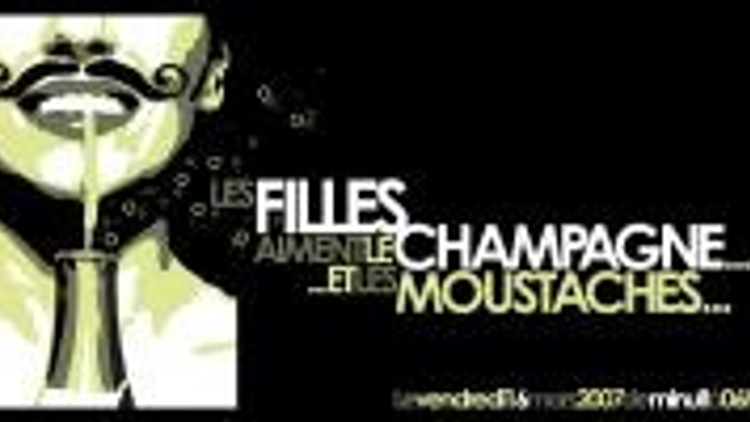 Les Filles Aiment... Les Moustaches !