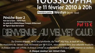 Velvet Club Live Band Invite Youssoupha