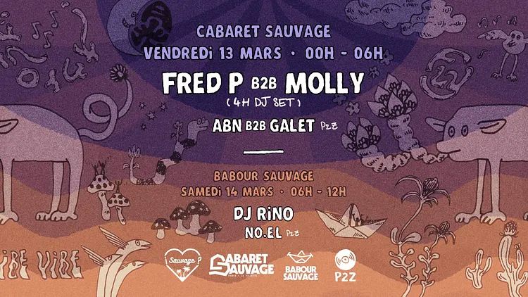 ¡P2z Sauvage 06h-12h W/ Dj Rino?