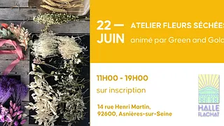 Atelier Fleurs Séchées - Green and Gold
