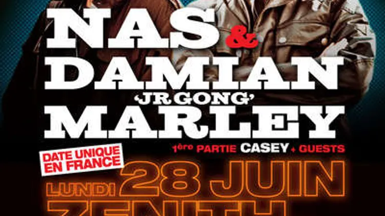 Nas & Damian Marley au Zenith
