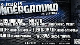 #lesjeudisunderground