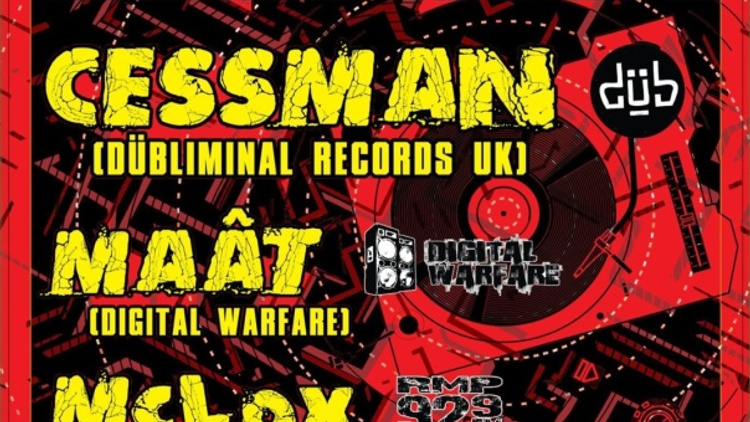 13 Hertz Party - Cessman / Cessman Maat Mclox Dub Diggler / Cessman Maat Mclox Dub Diggler