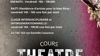 Cours de théâtre Aubervilliers