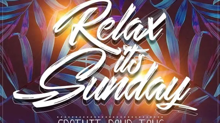 Relax, it's sunday