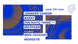 Concrete: Jennifer Cardini, Barnt, Fantastic Twins Live, Mozghan, Mike Huckaby