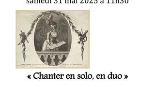 Concert de l'atelier 'Chanter en solo, duo, trio...'