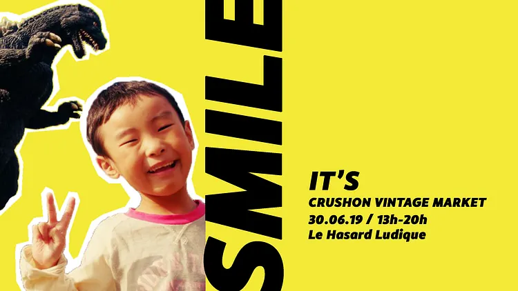 Vintage Will Make You Smile - CrushON x Le Hasard Ludique