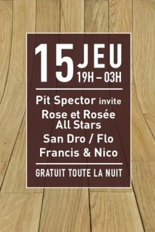 Woodfloor : Pit Spector invite Rose et Rosée All Stars