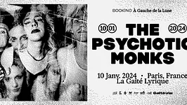 THE PSYCHOTIC MONKS • Mercredi 10 Janvier 2024 • La Gaîté Lyrique, Paris