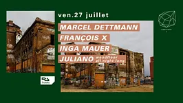 Concrete: Marcel Dettmann, François X, Inga Mauer, Juliano