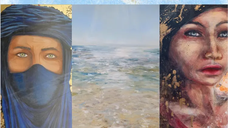 EXPOSITION COLLECTIVE : Diana Skova, Isla Art, Selma Karlsdottir
