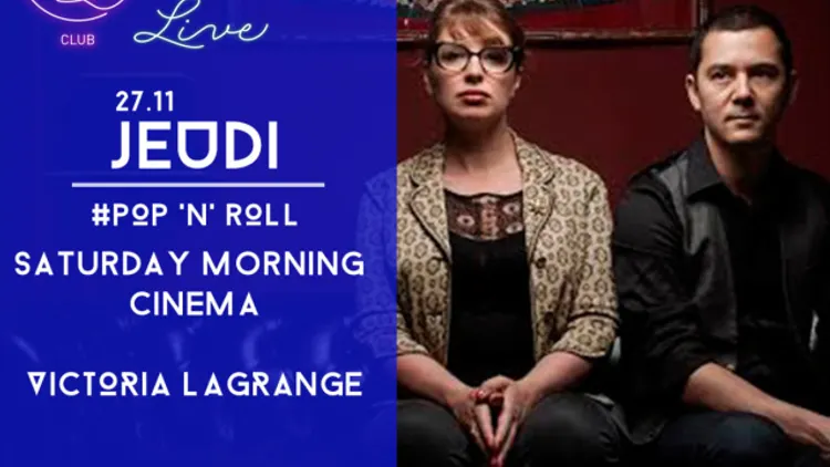 #LIVE Saturday Morning Cinema + Victoria Lagrange