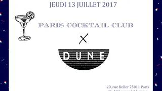 Paris Cocktail Club x Dune