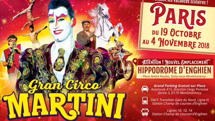 Grand Cirque Martini, le Cirque de Paris