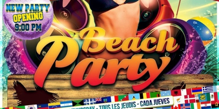 International Pub Party - Beach Party