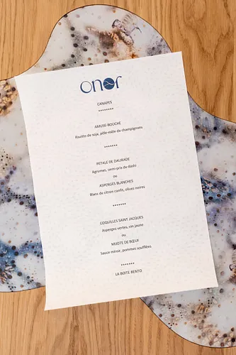 Onor par Thierry Marx Restaurant Paris