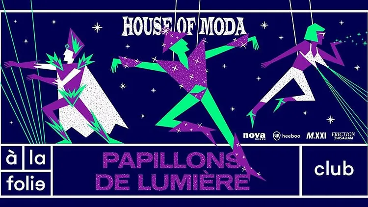 House of Moda - Papillons de Lumière