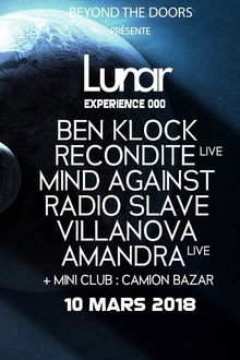 Lunar : Ben Klock, Recondite, Mind Against, Radio Slave...