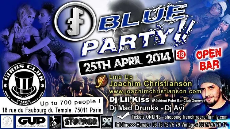 3F Blue Party