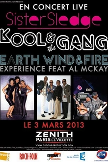 Kool & The Gang + Sister Sledge + Earth Wind & Fire