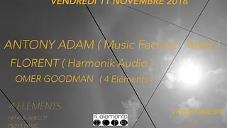 Antony ADAM & Friends @ 4 elements
