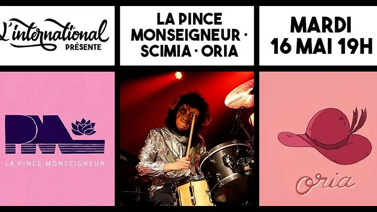 La Pince Monseigneur • Scimia • Oria : Live