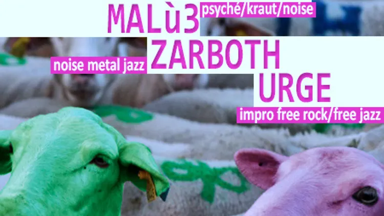 Fuzz Orchestra + Urge + Zarboth + MALù3