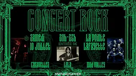 Concert Rock - Lula x Caravelles x Mud Valley