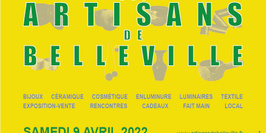 Marché de Printemps des Artisans de Belleville – samedi 9 avril 2022