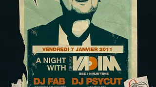 SOUL TRAIN.... A NIGHT with DJ VADIM