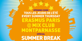 ERASMUS PARIS SUMMER BREAK