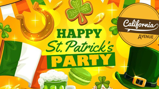 Happy saint patrick party