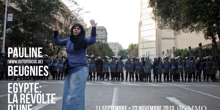 Exposition photo et Vernissage Pauline Beugnies - Egypte - La Révolte d'une jeunesse