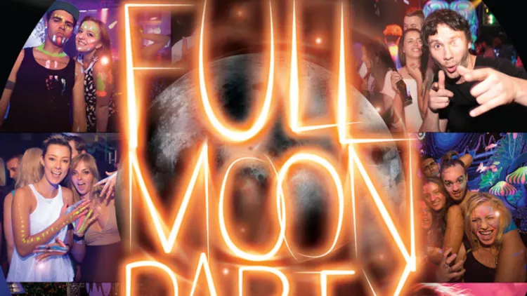 Full Moon Party Free Entry Belushi's Canal