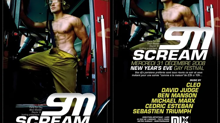 SCREAM SPECIAL NEW YEAR'S EVE GAY FESTIVAL