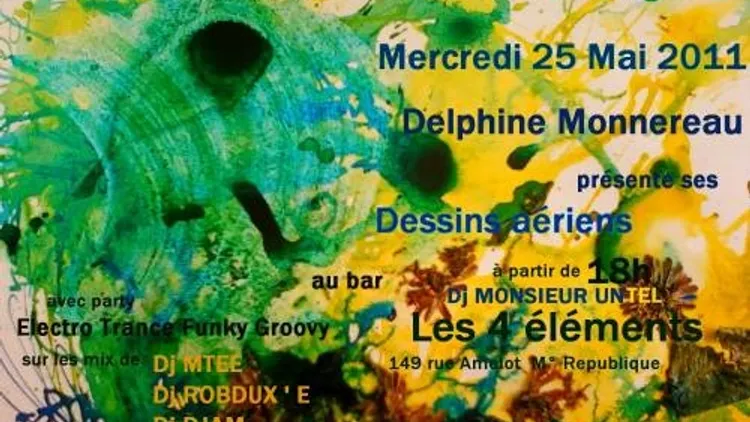 Exposition Delphine Monnereau "Dessins Aériens"