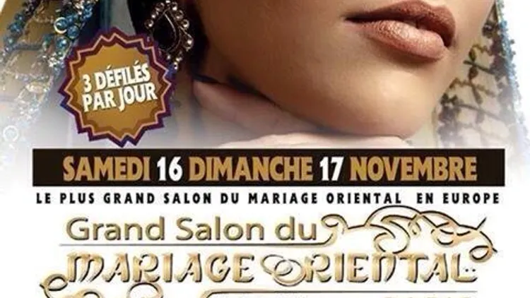 Grand salon du Mariage Oriental Paris